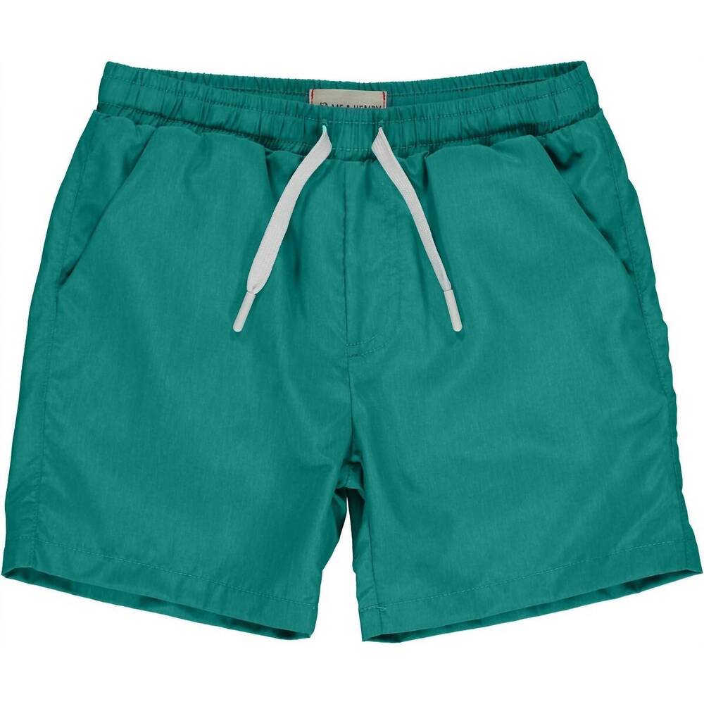 NEW ME & HENRY kids - surf swim shorts in peacock